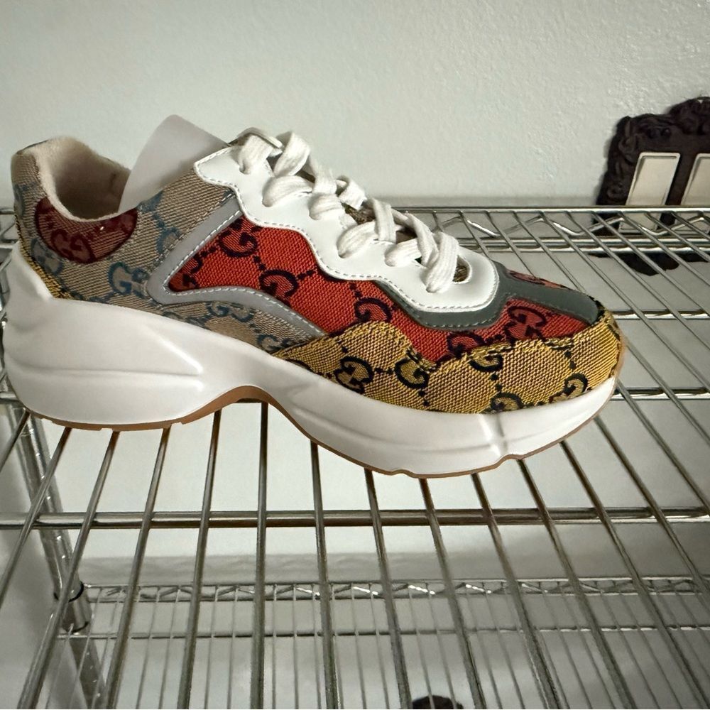 Gucci Women's Multicolor Sneakers brand new with box and dustbag us 4.5